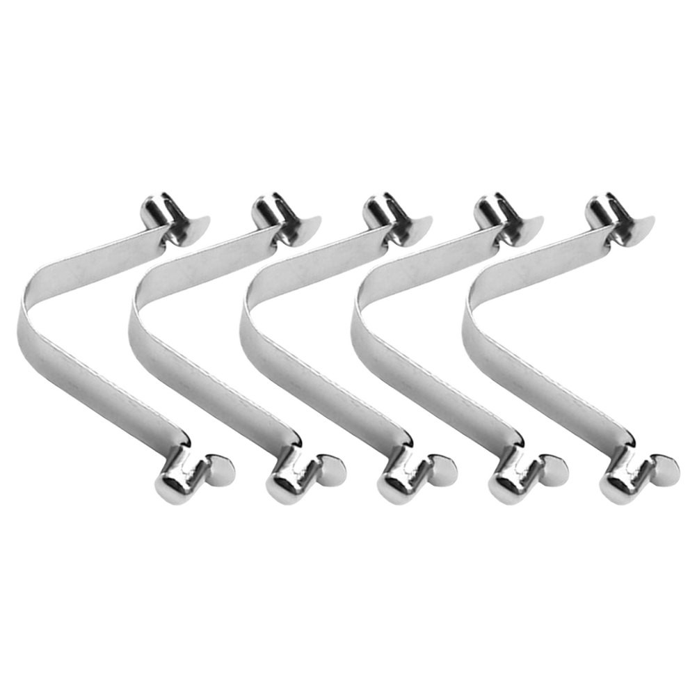 5pcs Stainless Steel V-Clips for Pool – 8mm Poles Butterfly Clips – Pool