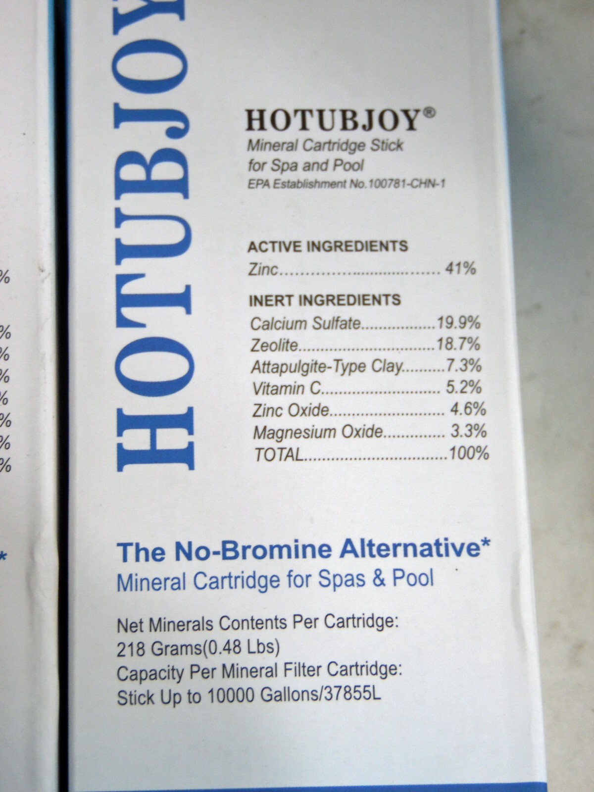 2 New HOTUBJOY Hot Tub Filter Spa / Pool Mineral Cartridge Sticks Free US Ship