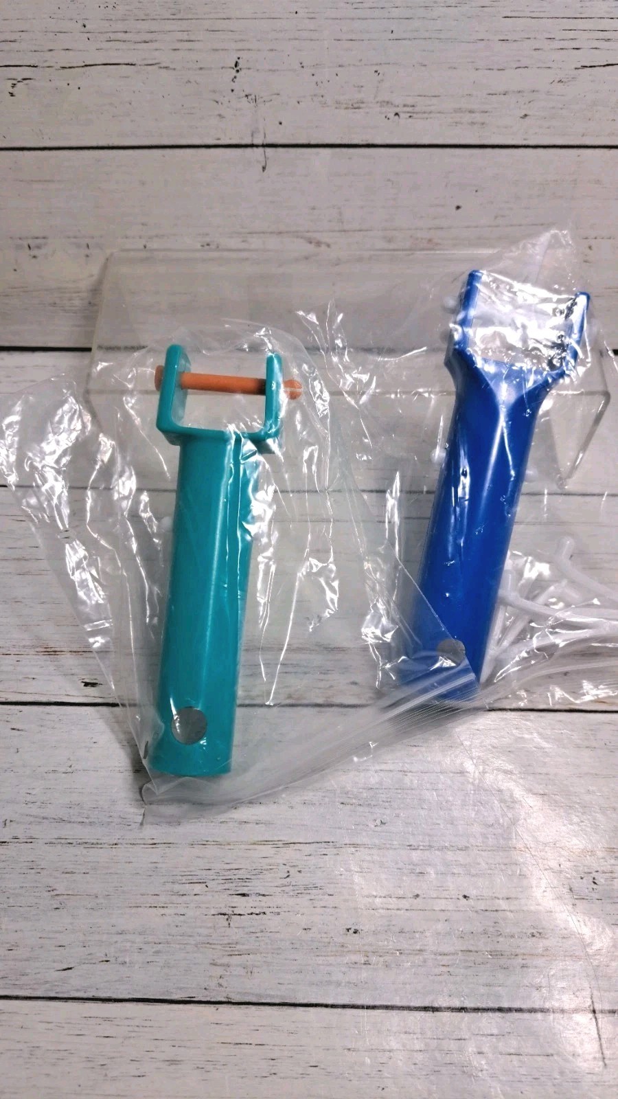 2 PCS Pool Vacuum Head Handle Replacement Kit Blue Pool Vacuum for Head…