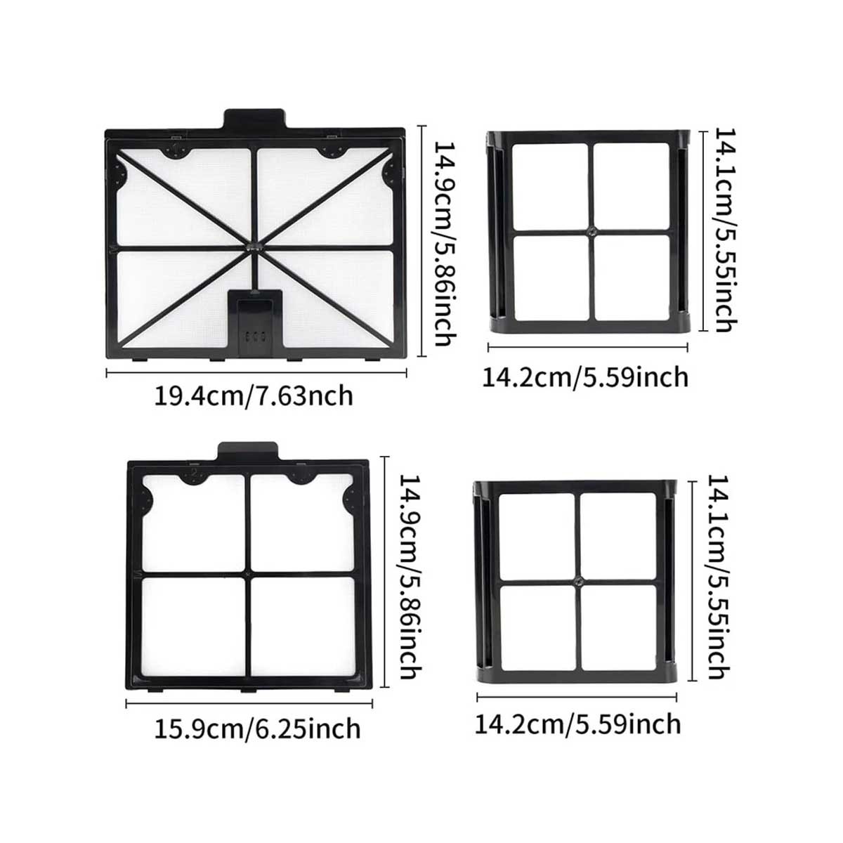 For Dolphin Spring Filter Kit – 4 Panels – 9991468-R4 matronics