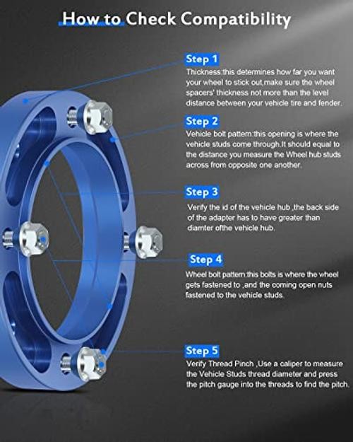 2PCS 4 lug Wheel Spacers 1&Prime; 4x156mm to 4x156mm fits for Polaris Sportsman 2pcs