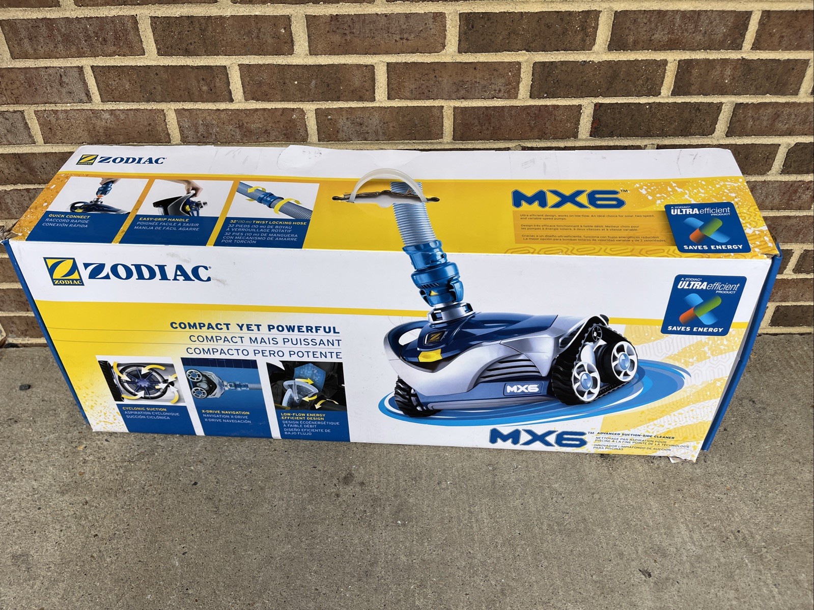 Zodiac Baracuda MX6 In Ground Suction Pool Brand Cleaner With 12 Hoses
