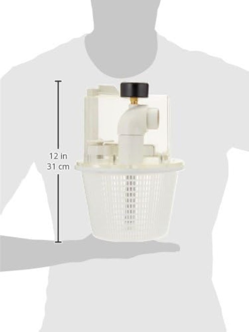 Smart Vac-Mate Pool Skimmer Attachment – White – Maximizes Surface Skimming