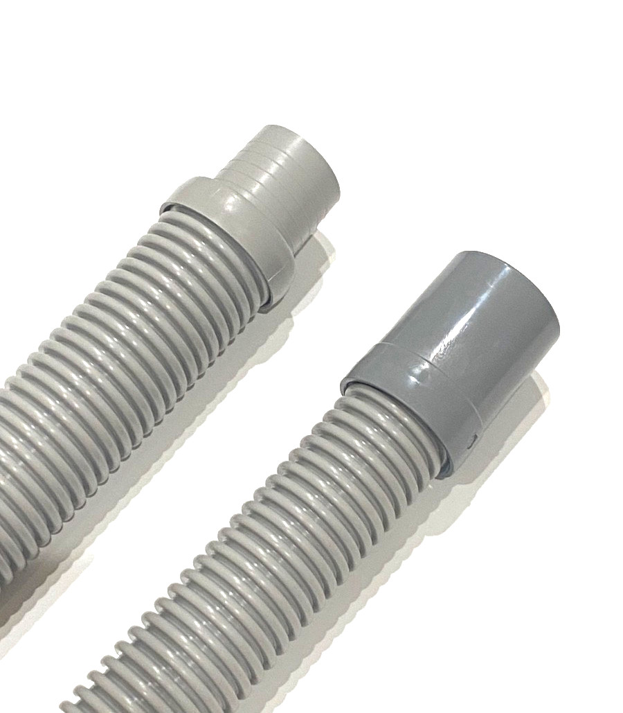 UNIVERSAL 4&prime; LIGHT GREY LEADER HOSE FOR AUTOMATIC SUCTION SWIMMING POOL CLEANER