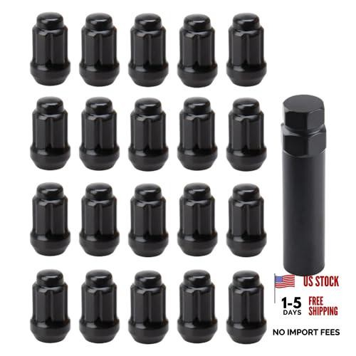 Tapered Spline Drive Lug Nut Kit with Key 12mm x 1.50mm Thread Pitch (20