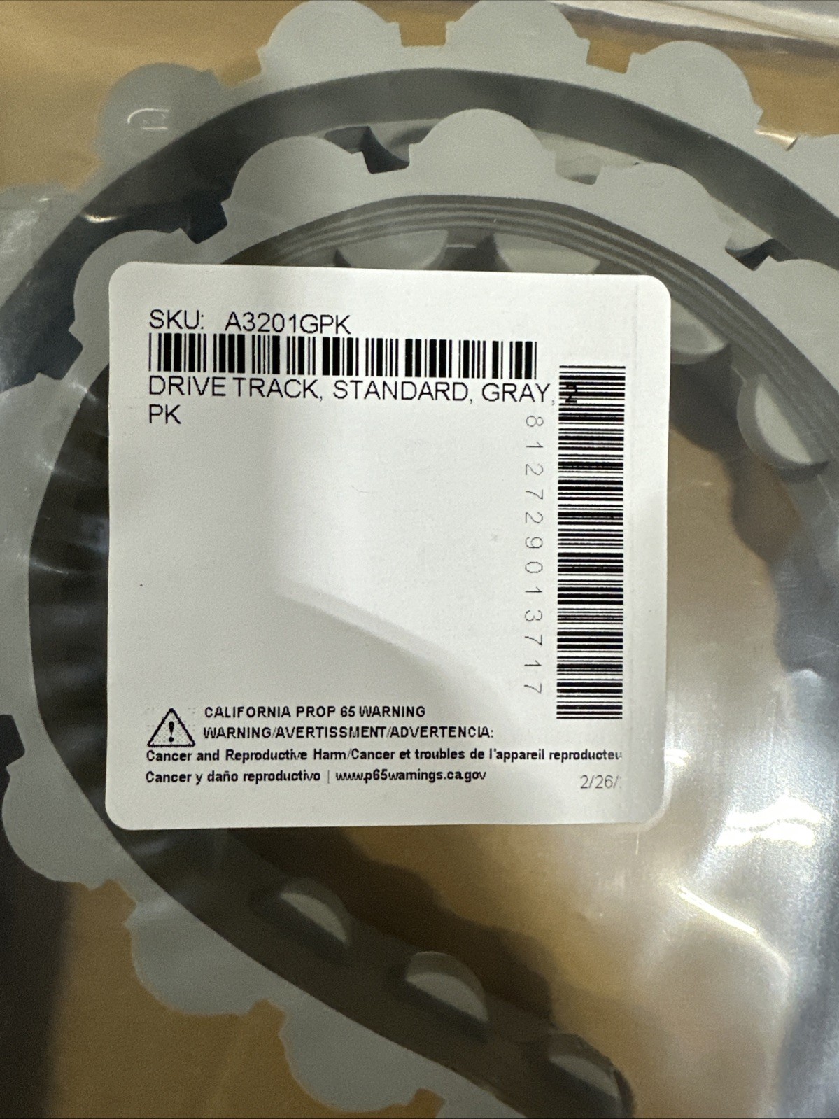 Aqua Products Aquabot Drive tracks, Blue; 2 Gray – 3201 A3201PK Genuine OEM NEW