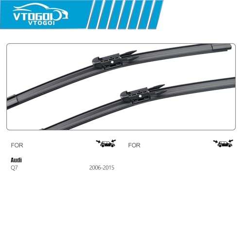 OEM Windshield Wiper Blades Replacement for Audi Q7 2006 2007 2008 2009 2010