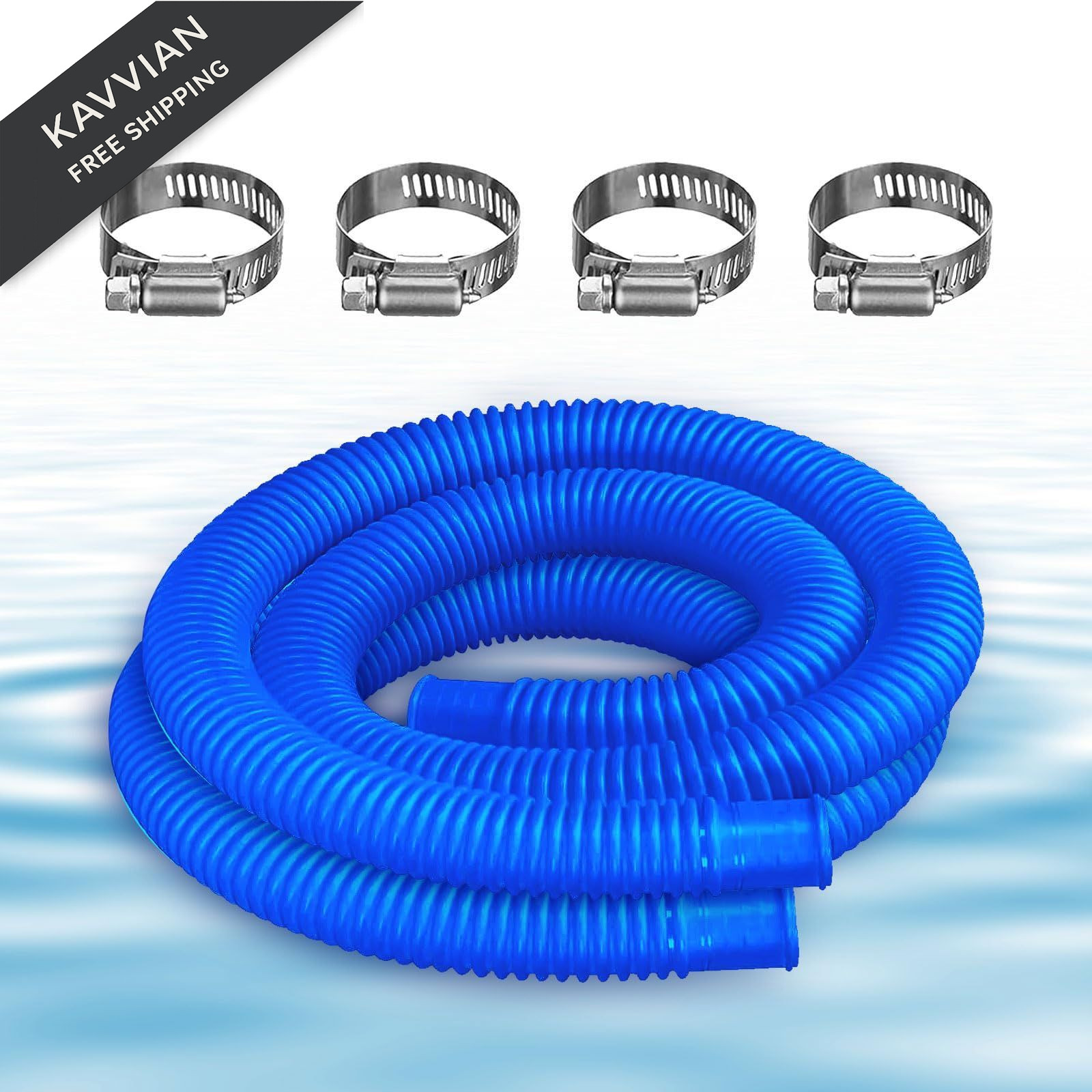1-1/4-Inch Replacement 41 inches long with a 1.25 inch diameter, Blue- 2 Pack