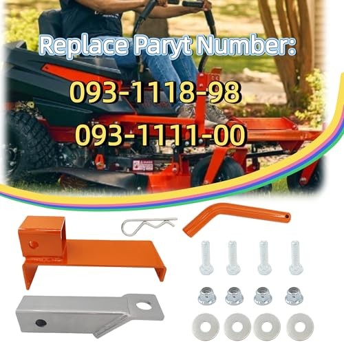 Heavy Duty 2&Prime; Hitch Kit for Bad Boy Mowers – Trailer Tow Hitch Receiver