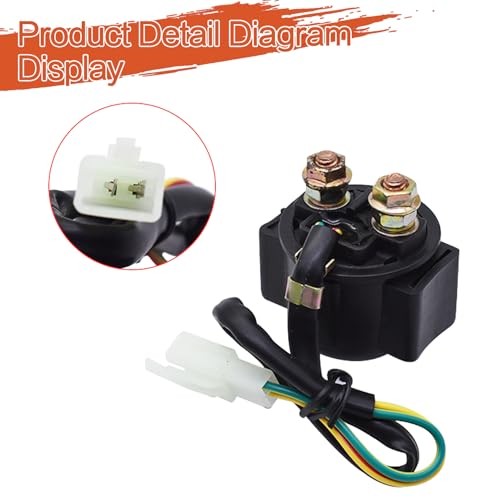 Starter Starting Motor Solenoid Relay Replacement for Polaris RZR 170
