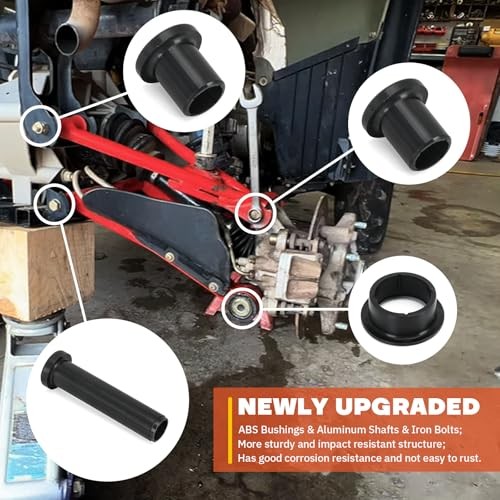 Rear Left and Right A-Arm Bushing Shafts Kit Replacement for Polaris Sportsman