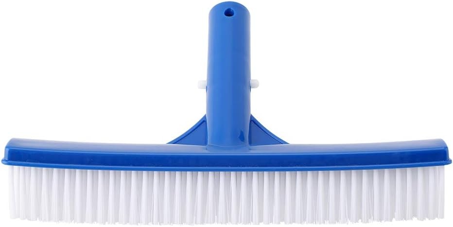 10in Swimming Pool Brush, Plastic Swimming Pool Brush Dirt Moss Pond Spa Hot Spr