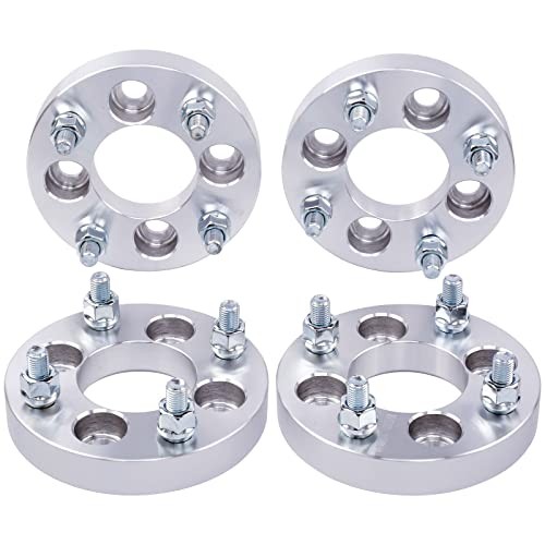 4PC 4×156 ATV UTV Wheel Spacers 1 Inch with 12×1.5 Studs 131mm 1 Inch-4 PCS