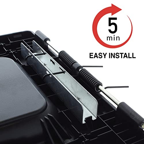 Center Console Lid Replacement Kit for 99-07 Silverado, Avalanche, Dark Gray