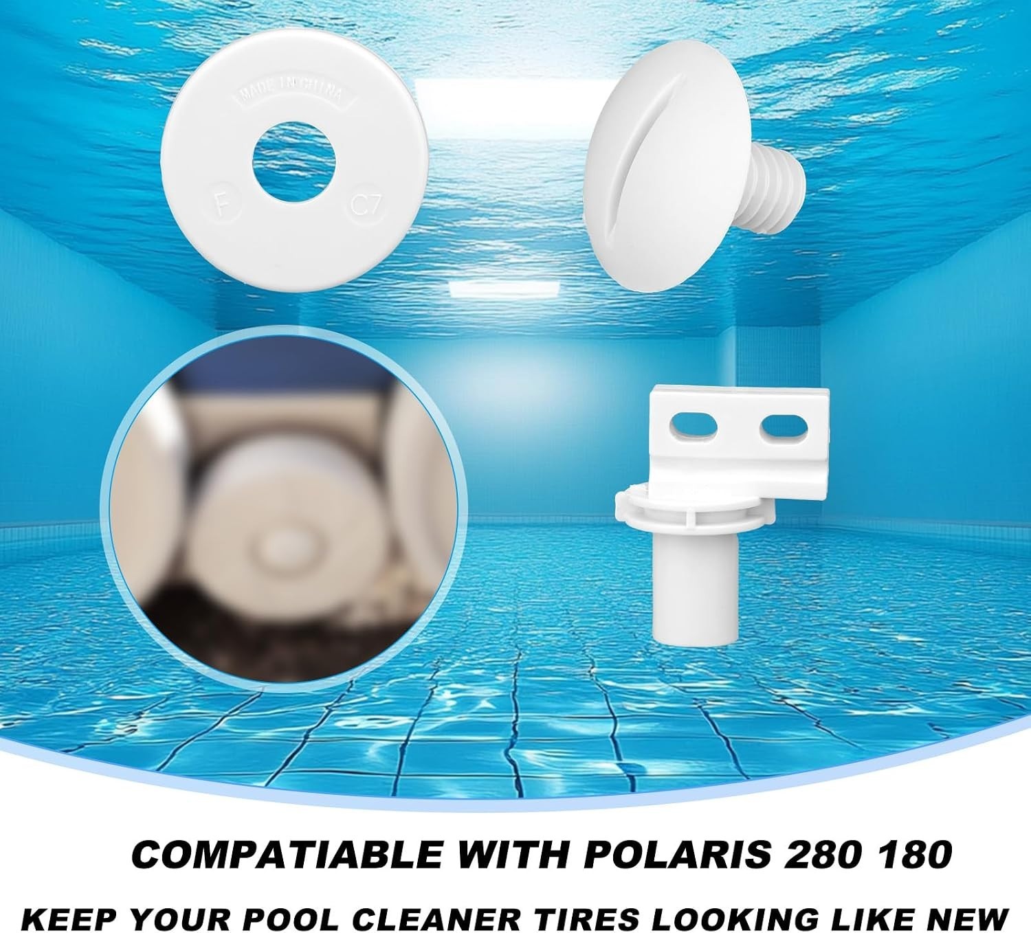 6pcs Pool Cleaner Rebuild Kit, Pool Cleaner Replacement Parts Compatible with…