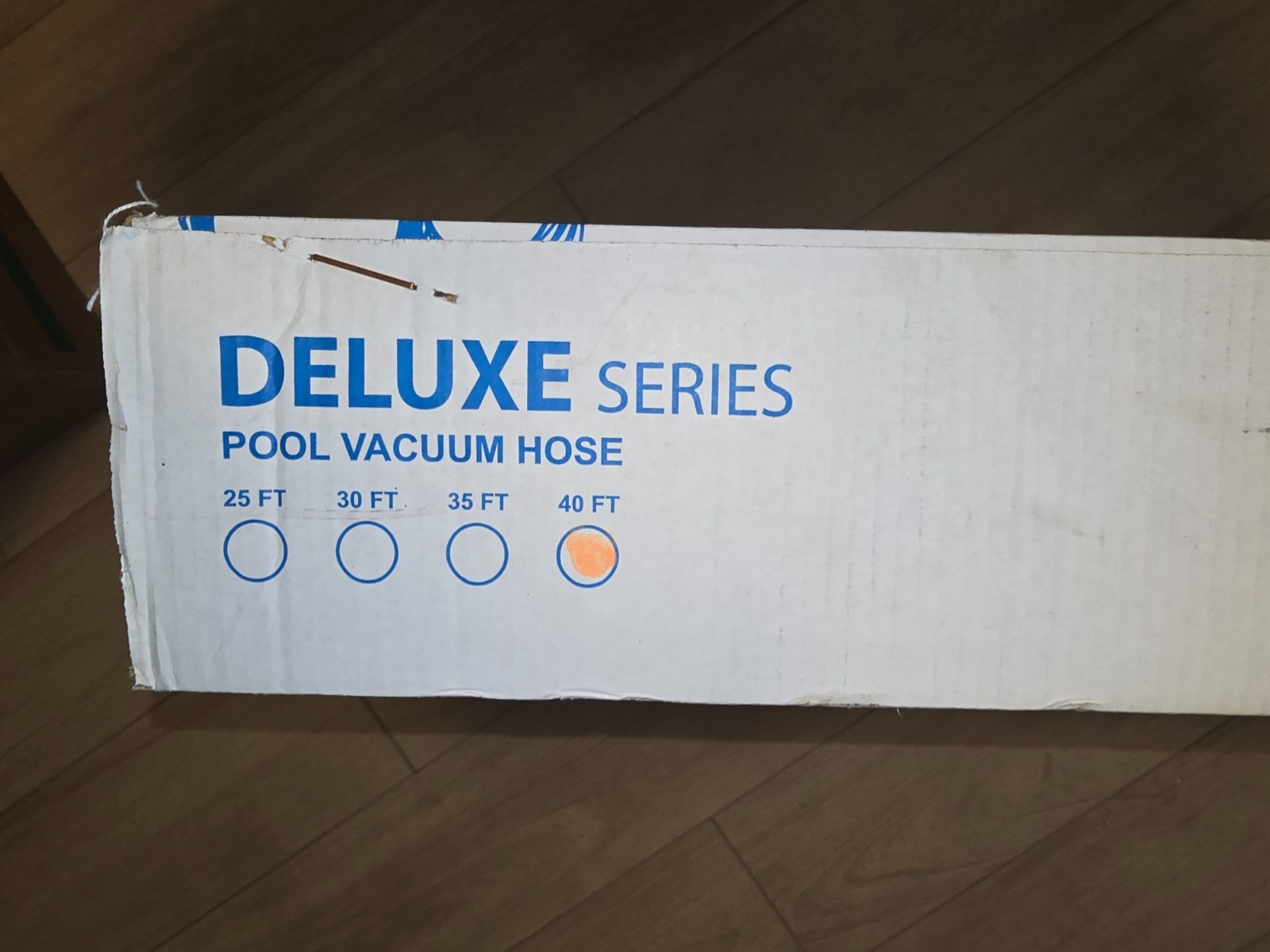 PoolStyle Deluxe 1.5&Prime; x 40&prime; Vacuum Hose & Swivel Cuff #PSL-40-8240 Swimming Swim