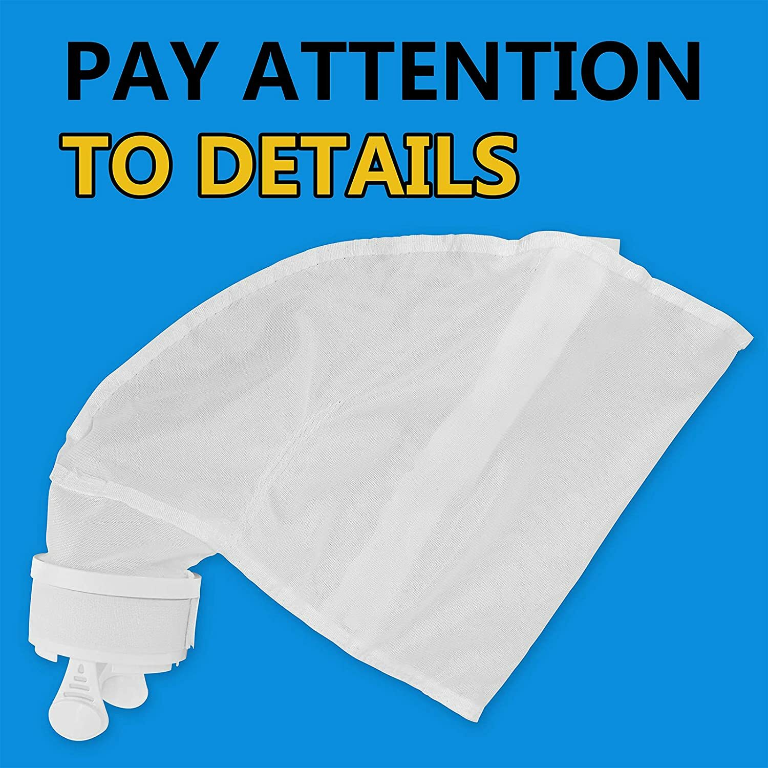 2pc Pool Cleaner All Purpose Filter Bag K16 Replacement Fits for Polaris 280 480