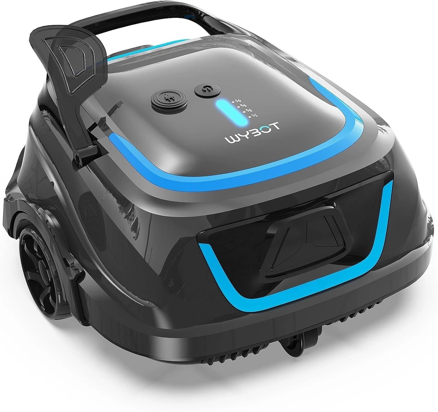 A1 Robotic Pool Vacuum – Dual-Layer Filtration, 130-Min Runtime, Klein Blue