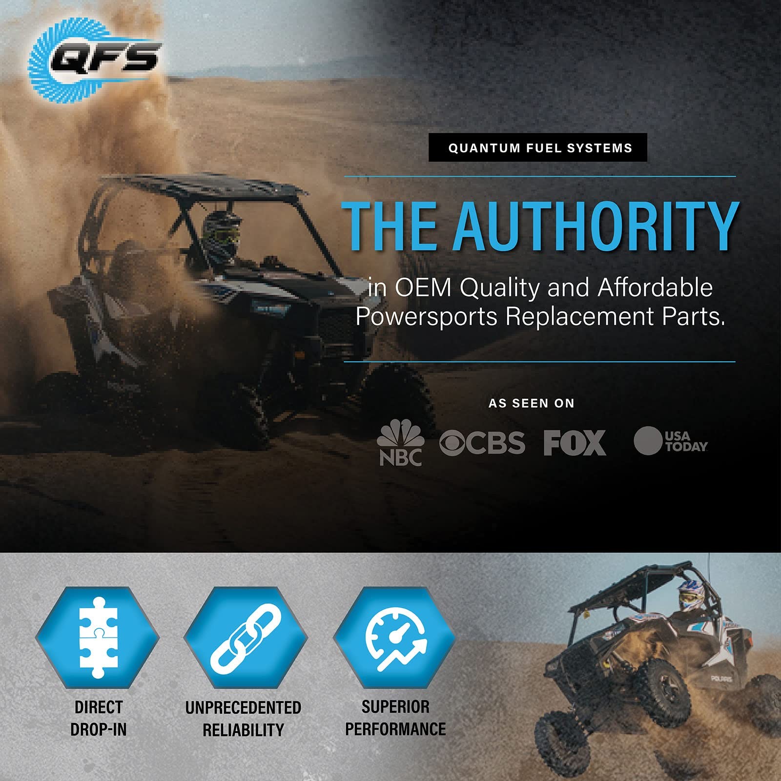 QFS Fuel Pump Assembly for 2013-2020 Polaris Scrambler 850