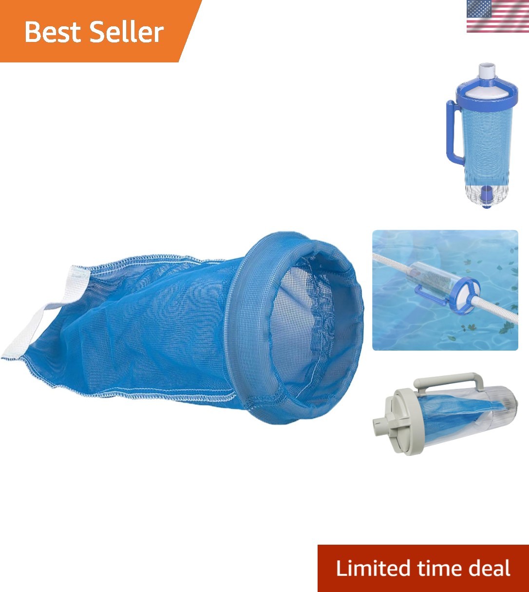 Hayward W530 Pool Leaf Canister Bag – Traps Debris, Preserves Filter Life
