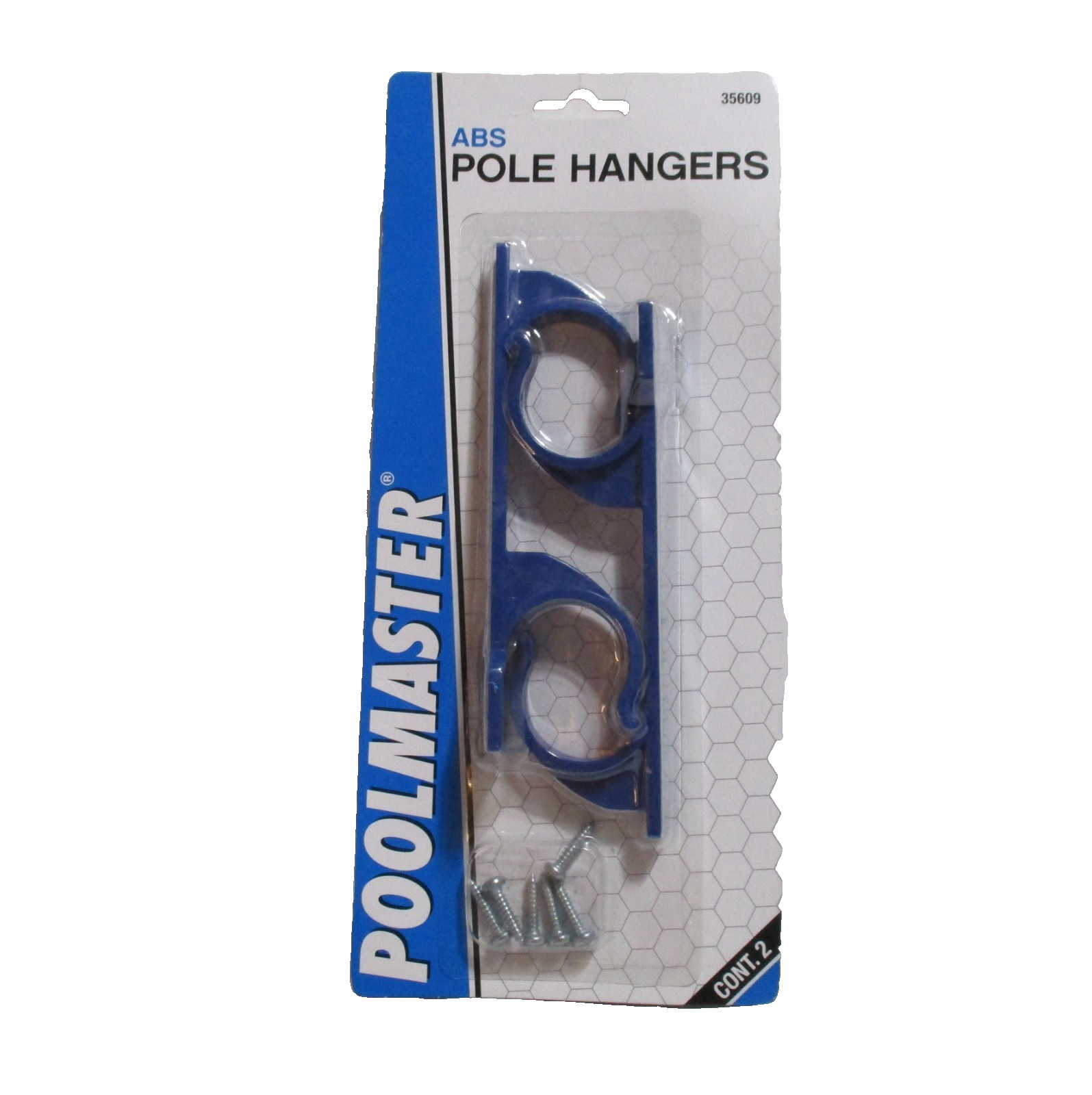 Poolmaster 35609 ABS Pole Hangers Blue Medium