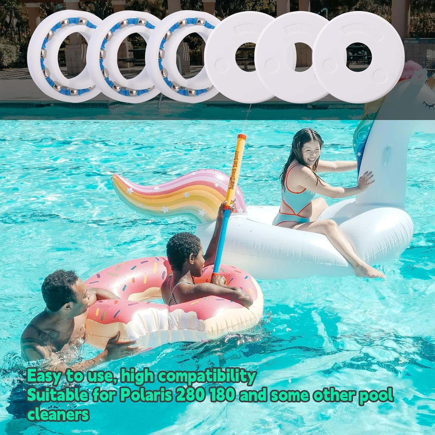 Pool Cleaner Rebuild Kit, Pool Cleaner Replacement Parts Compatible