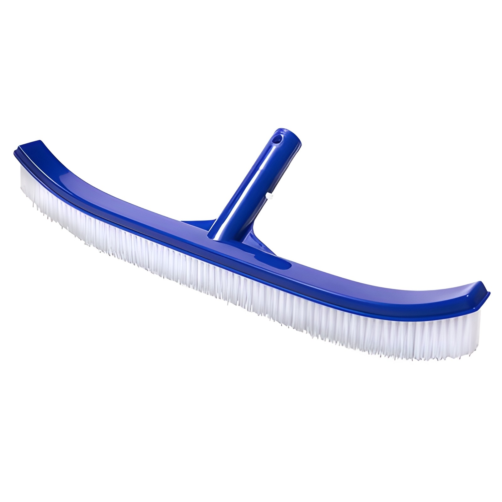18&Prime; Heavy Duty Pool Brush for Walls, Tiles & Floor w/ EZ Clips & Curved Ends