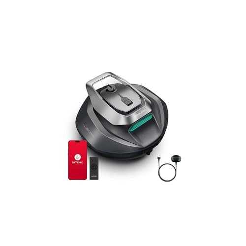 Cordless Robotic Pool Cleaner with Remote Control, Pool Vacuum for Above Green