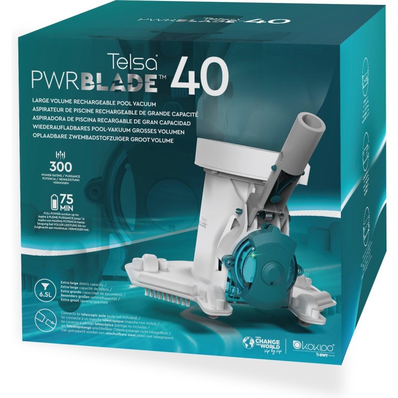 KOKIDO – EV40CBX PWRBLADE TELSA 40 – Bestway Rechargeable Pool Vacuum 084