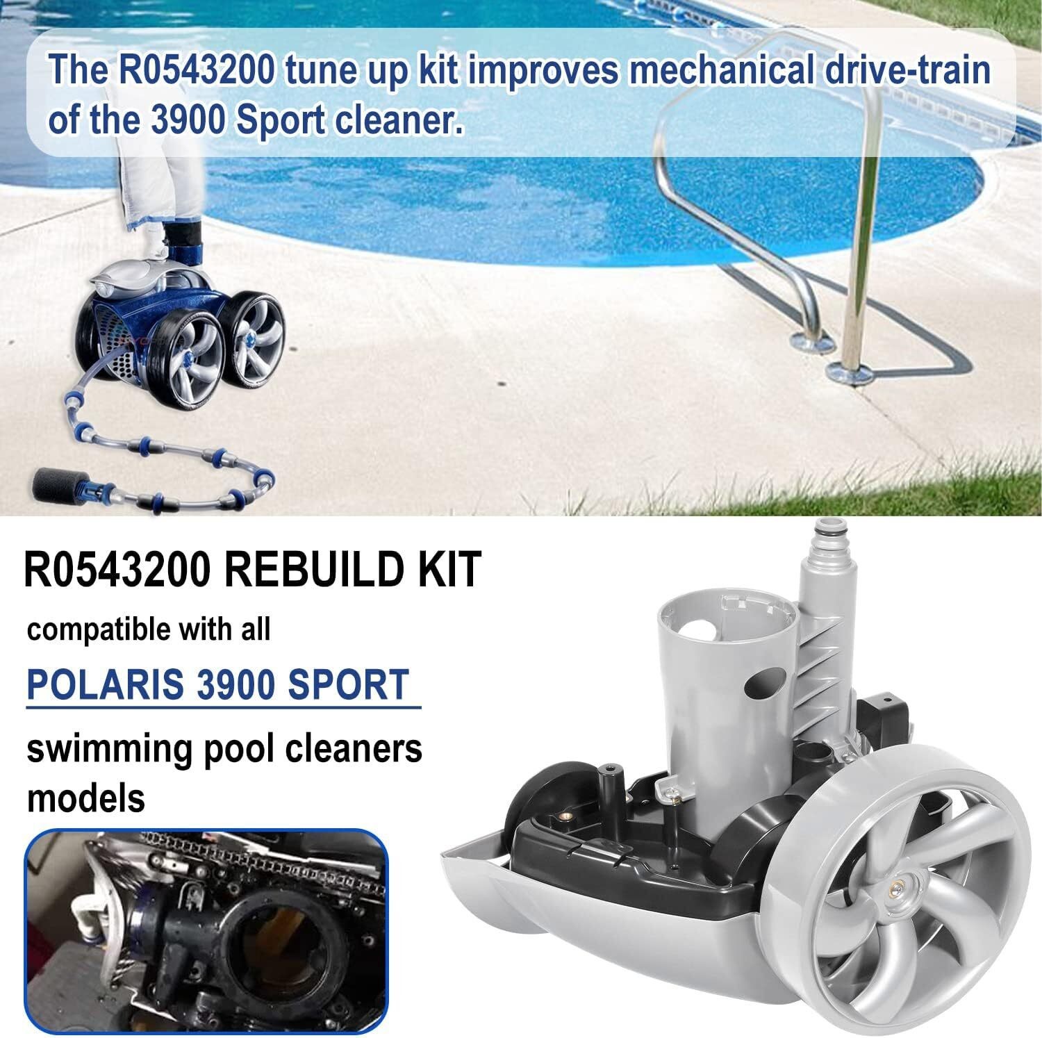 For Zodiac Polaris 3900 Sport F6 Pool Cleaner Tune Up Rebuild Kit R0543200