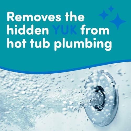 Oh Yuk Healthy Hot Tub Cleaner, Hot Tub Cleaner for Indoor and Outdoor Hot Tu…