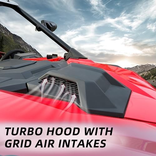 Front Turbo Hood Compatible with Polaris RZR PRO XP 2020-2024 Compatible with