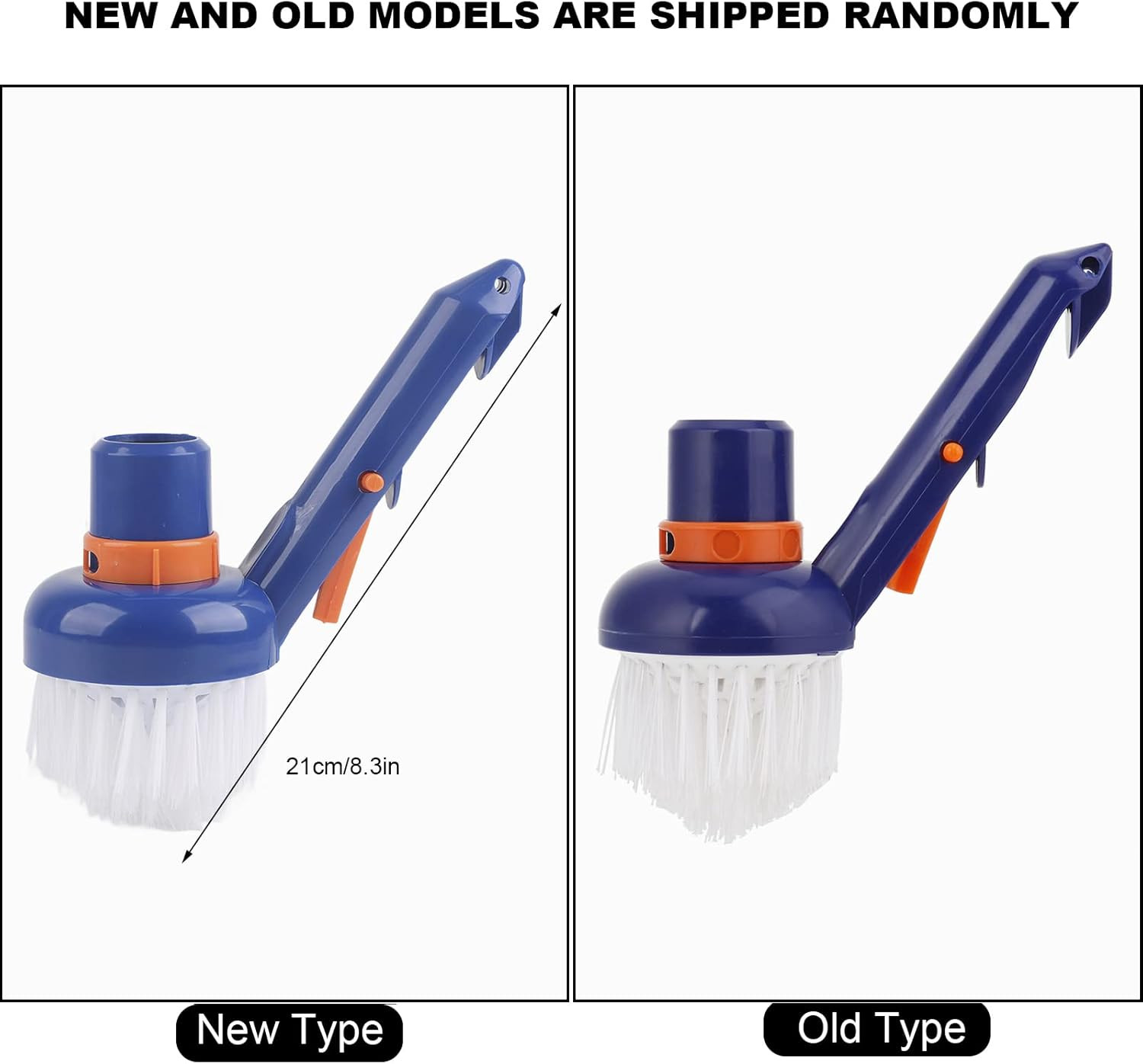 Pool Brush, Nylon Corner Vacuum Brush for SwiPool Brush Nylon Corner Vacuum S…