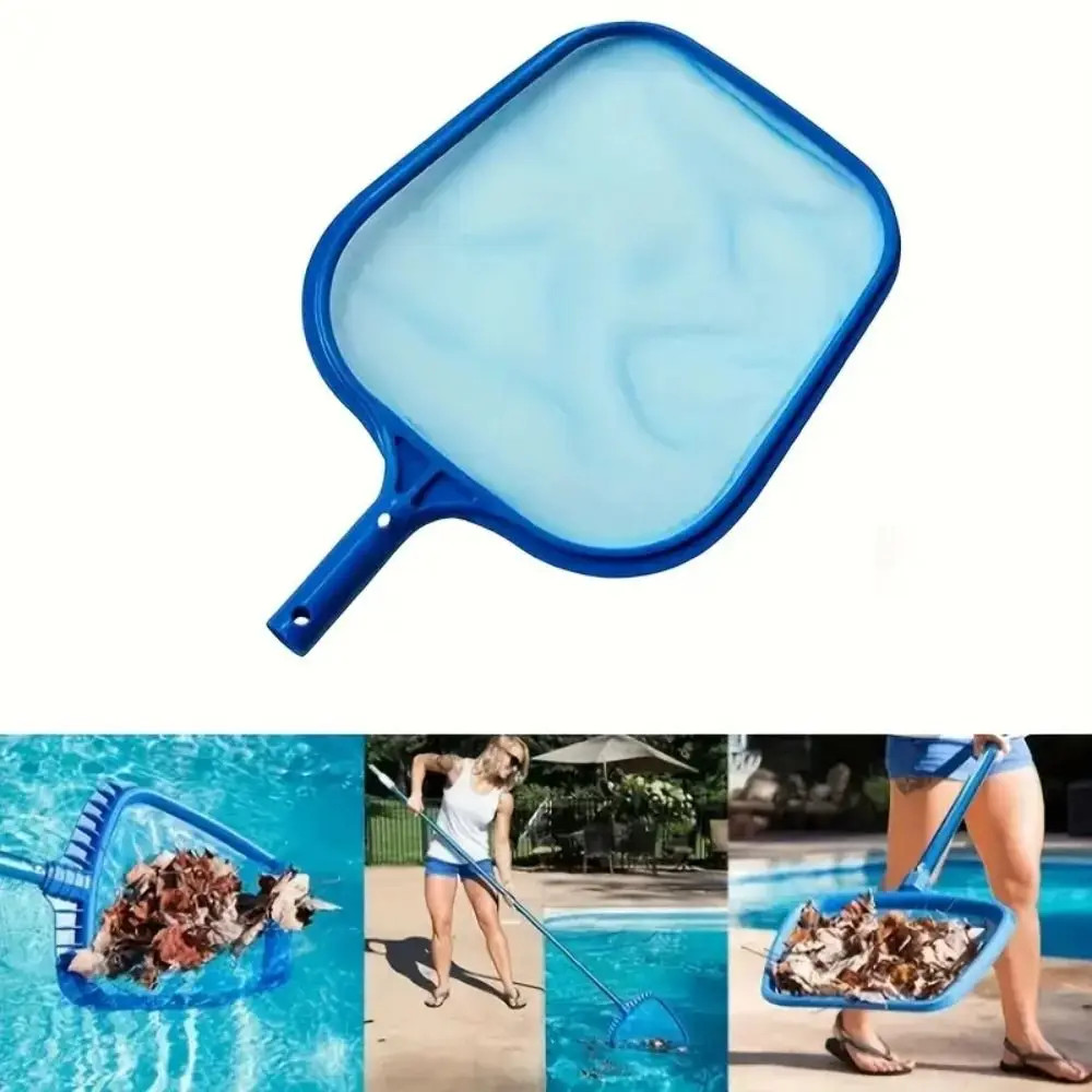 Lightweight Pool Skimmer Net Wide Mouth Leaf Mesh Cleaning Tools Accessories
