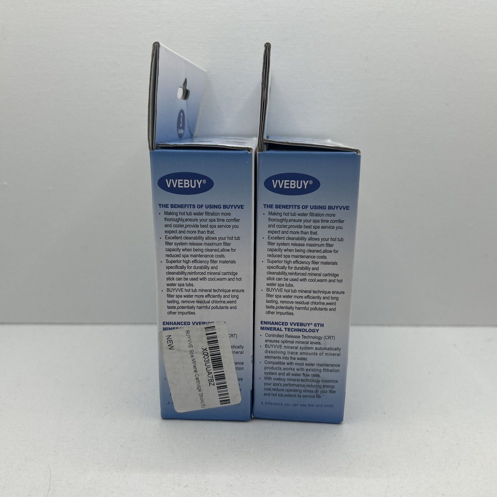 VVEBUY HOTUBJOY Lot Of 2 Mineral For Spa Floating System & Inline System 6cnt