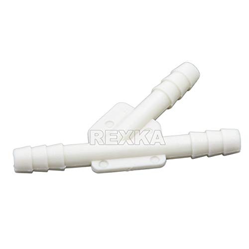 Rexka 15pcs 3 Way Vacuum Y Hose Connector 3/16&Prime; X 3/16&Prime; X 3/16&Prime; for GM Ford