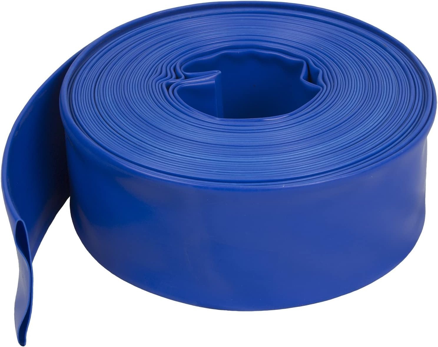 Sturdy 2-Inch Swimming Pool Backwash Hose, 50-Feet – Weather-Resistant & Durable