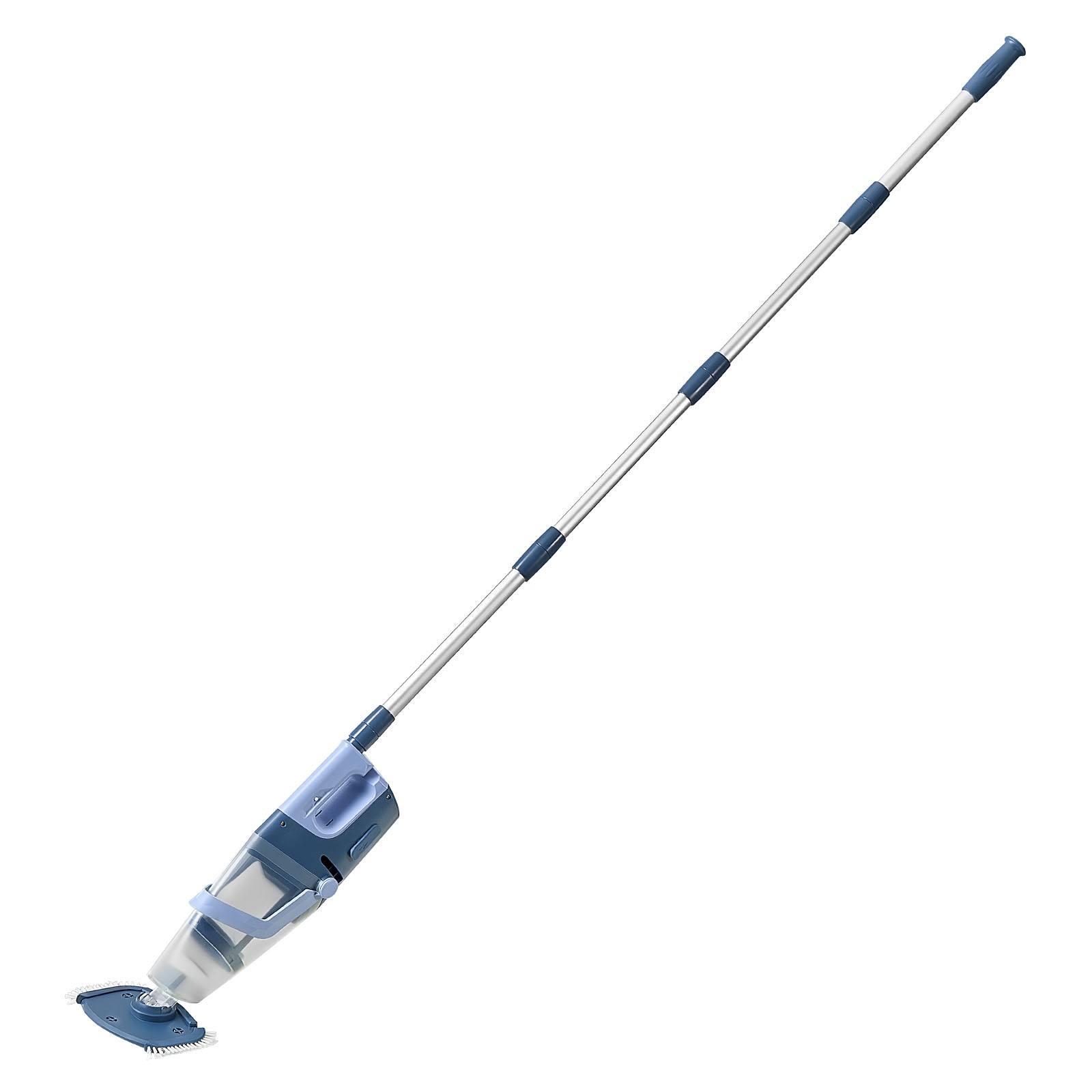 VEVOR Handheld Pool Vacuum Cordless Spa Hot Tub Vacuum 26 GPM Extension Pole