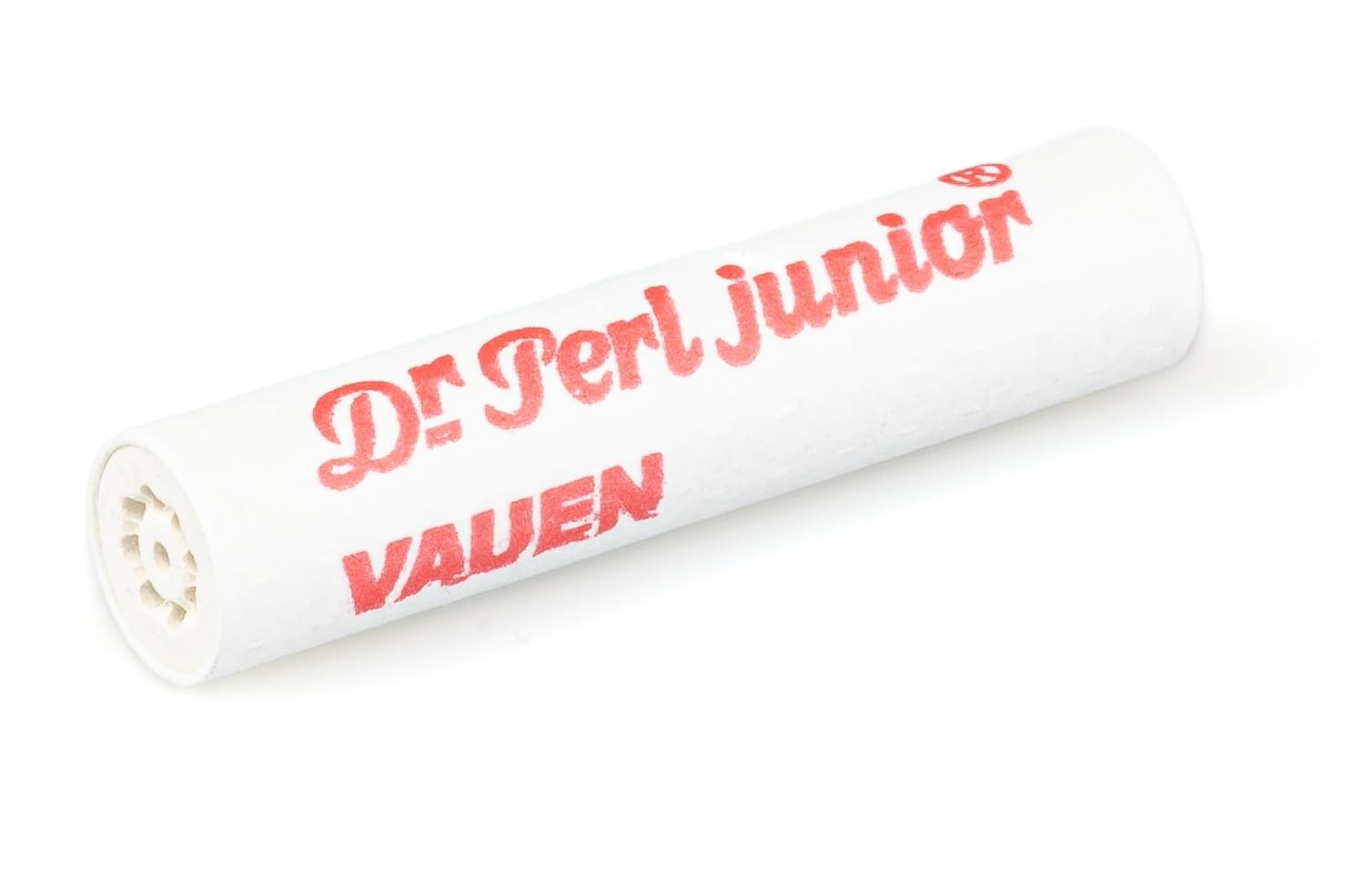 VAUEN Dr. Perl Junior 9mm Charcoal Pipe Filters, 180 1.4&Prime; x x 0.4&Prime;, red