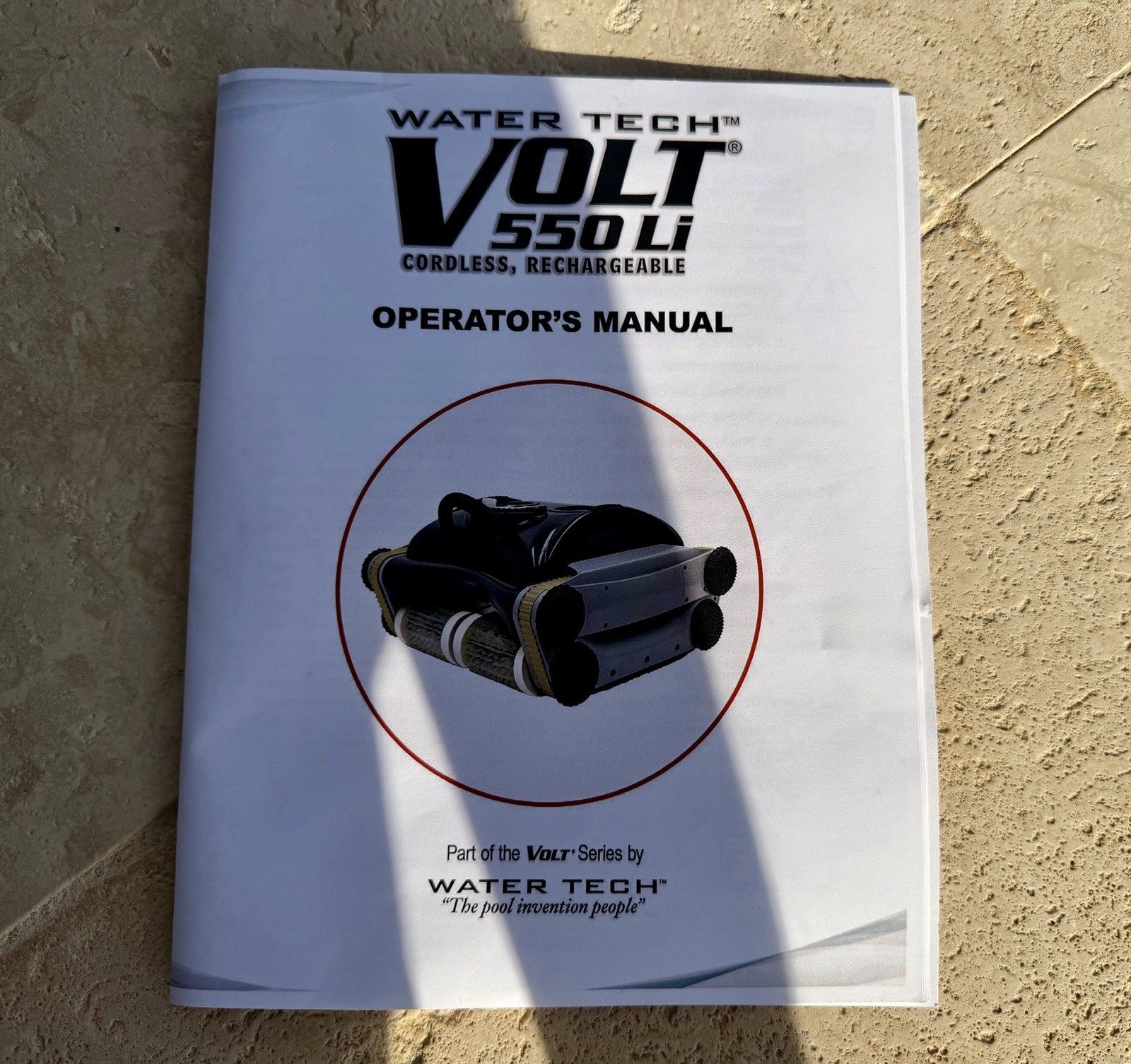 Water Tech Volt 550Li Cordless Pool Robot Replacement Drive Belt Guide Wheels -3