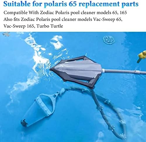Pool Cleaner All Purpose Bag 6-206-00 Compatible with Zodiac Polaris 165, 65 Poo