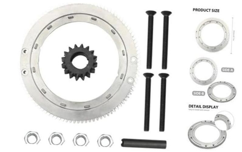 696537 Flywheel Ring Gear Kit, Replacement for BS 19K400 19E400 19F400 19G400