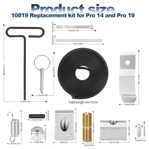Upgraded Brake Tune Up Kit 10819| Brake Parts Replacement for Tapco Pro 14 and