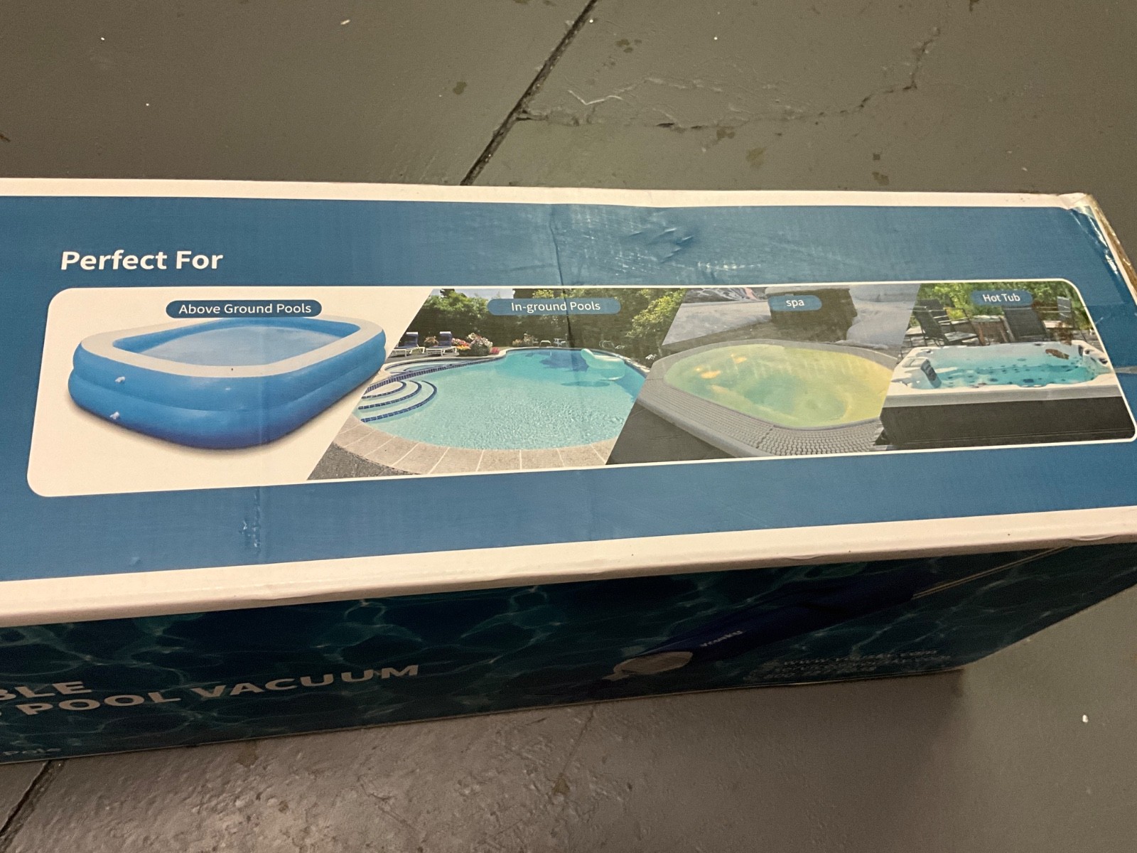 Yousky Rechargeabl Handheld Pool Vacuum – Cordless, 18.5Gpm Suction, Telescoping