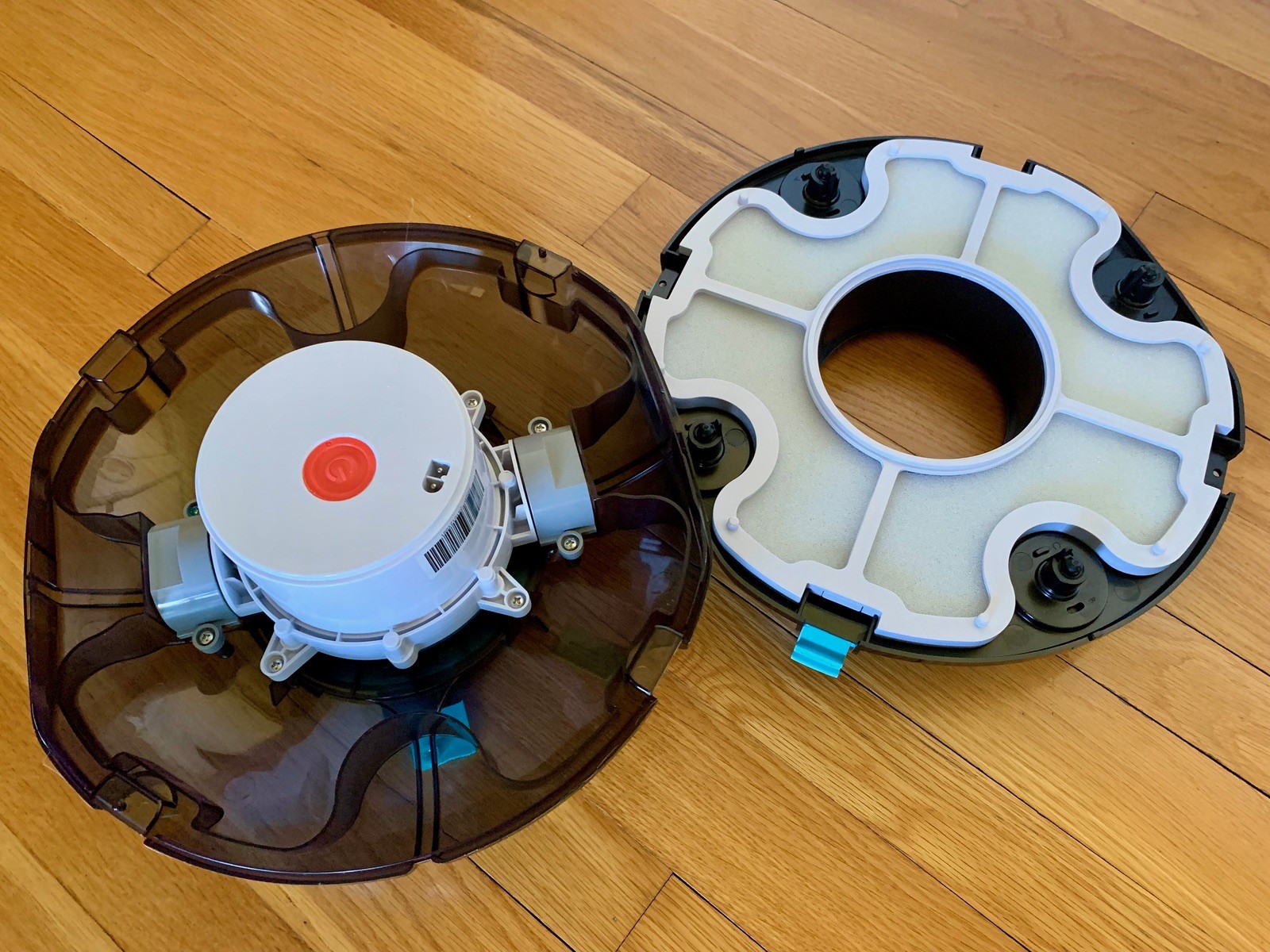 Cordless Robotic Auto Pool Vacuum Cleaner, Self-Parking, 660 Sq.Ft, 90 Min, LDB