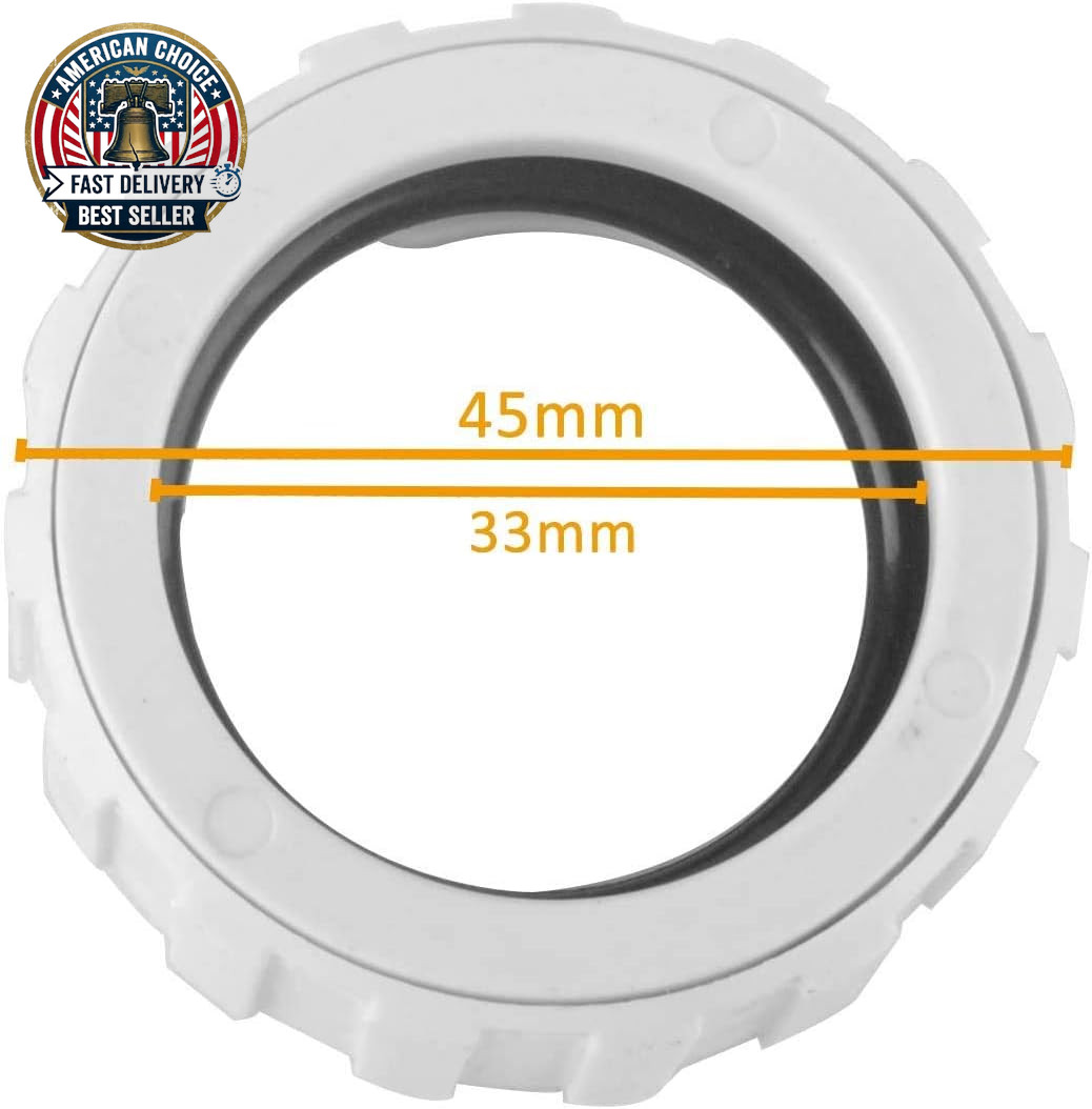 360 Pool Cleaner Combo Kit – Hose Swivel 9-100-3002 & Nut 9-100-3109 (4 Pack) fo