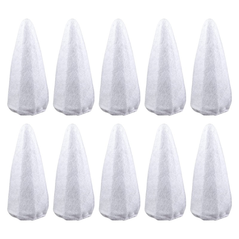 10pcs Swimming Pool Cleaning Mesh Bags Filter Cotton Bag for Mostly Pool Vacuums