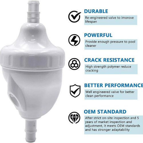 G52 Backup Valve Replace Kit For Polaris 180 280 380 Pool Cleaner Pack of 2