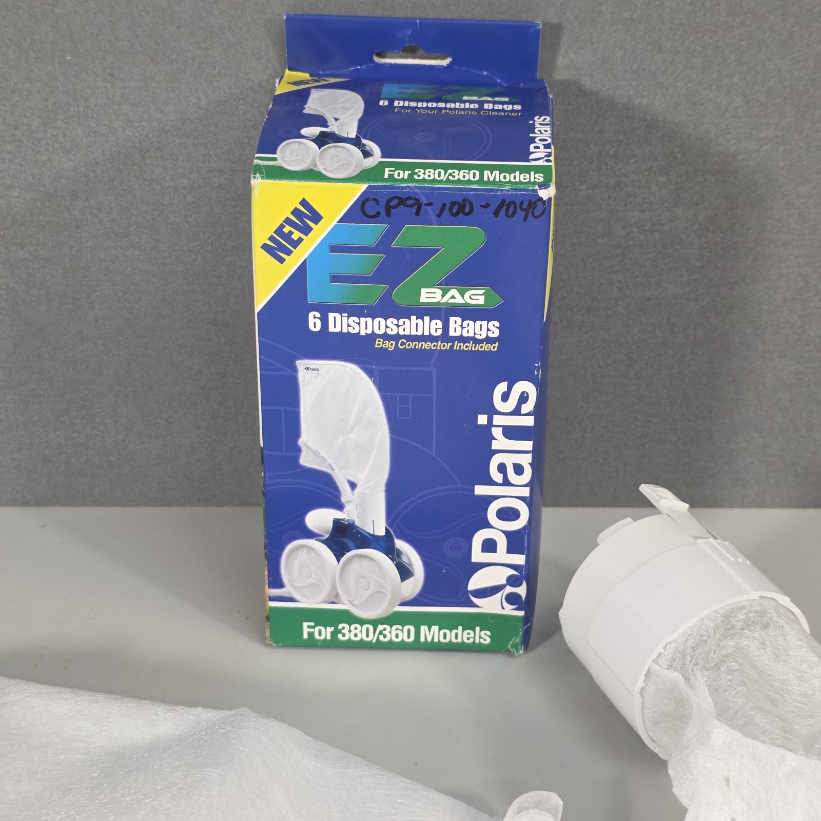 Polaris Ez Bag 9-100-1040 Disposable Filter Bag With Collar, 380/360 6 Ct. NIB
