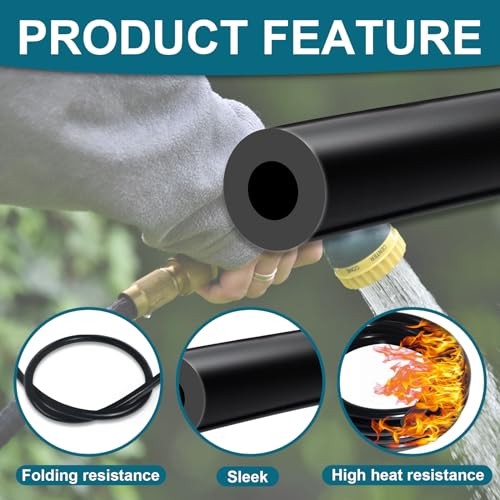 Vacuum Hose Automotive, 5FT ID 1/8&Prime;(3mm) ID Vacuum Hose, 130PSI Max Pressure